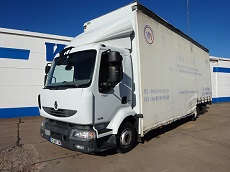 RENAULT MIDLUM 220.12 L DXI – 4X2 – EURO 5 – CAISSE TAUTLINER MIROITIER ET HAYON