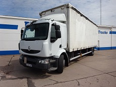 RENAULT MIDLUM 280.18 L DXI – 4X2 – EURO 4 – CAISSE TAUTLINER ET HAYON