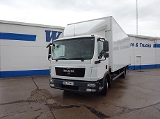 MAN TGL 12-180 BB – 4X2 – EURO 5 – CAISSE ET HAYON