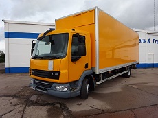 DAF FA LF 45-180 – 4X2 – EEV – CAISSE ET HAYON