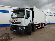 RENAULT PREMIUM 310.26 L DXI – 6X2*4 – EURO 5 – BENNE A ORDURES MENAGERES