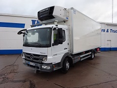 MERCEDES ATEGO 1018 N – 4X2 -EURO 5 – CAISSE FRIGORIFIQUE MULTITEMPERATURE ET HAYON