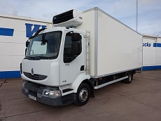 RENAULT MIDLUM 180.12 L DXI – 4X2 – EURO 5 – CAISSE FRIGORIFIQUE / CONGELATION ET HAYON