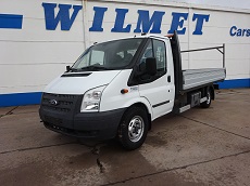FORD TRANSIT 125 T 350 – EURO 5 – PLATEAU A RIDELLES – PERMIS B