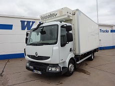 RENAULT MIDLUM 160.10 DXI – 4X2 – EURO 4 – CAISSE FRIGORIFIQUE / CONGELATION ET HAYON