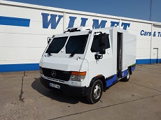 MERCEDES BENZ VARIO 813 D – 4X2 – EURO 4 – FOURGON BLINDE AMENAGEMENT CENTIGON