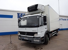 MERCEDES ATEGO 1218 L – 4X2 – EURO 5 – CAISSE FRIGORIFIQUE / CONGELATION MULTITEMPERATURE ET HAYON