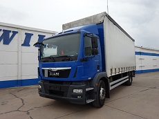 MAN TGM 18-290 BL – 4X2 – EURO 6 – CAISSE TAUTLINER ET HAYON