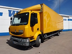 RENAULT MIDLUM 180.12 L DXI – 4X2 – EURO 5 – CAISSE ET HAYON – PROBLEME MOTEUR