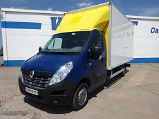 RENAULT MASTER F3500 L3 2.3 DCI 125 – EURO 5b – CAISSE 21 M3 ET HAYON – PERMIS B