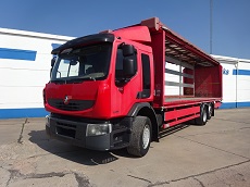 RENAULT PREMIUM 380.26 LL DXI – 6X2 – EURO 5 – CAISSE BRASSEUR ET HAYON 2.500 KGS