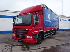 DAF FA CF 75-250 L – 4X2 – EURO 5 – CAISSE SAVOYARDE ET HAYON