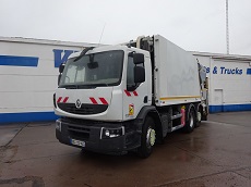 RENAULT PREMIUM 310.26 L DXI – 6X2 – EEV – BENNE A ORDURES MENAGERES MONOCOMPARTIMENT