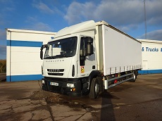 IVECO EUROCARGO ML 140E21 – 4X2 – EURO 6 – CAISSE TAUTLINER ET HAYON – PROBLEME MOTEUR