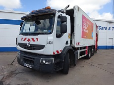 RENAULT PREMIUM 310.26 L DXI – 6X2 – EURO 5 – BENNE A ORDURES MENAGERES MONOCOMPARTIMENT SEMAT / ZOELLER – TELMA