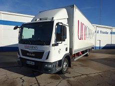 MAN TGL 12-220 BL – 4X2 – EURO 6 – CAISSE ET HAYON