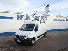 RENAULT MASTER F3500 L2H2 2.3DCI125 – EURO 5 – NACELLE ELEVATRICE 12 M – PERMIS B