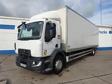 RENAULT D18-280 L – 4X2 – EURO 6 – CAISSE ET HAYON