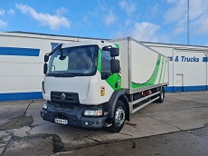RENAULT D18-250 L – 4X2 – EURO 6 – CAISSE ET HAYON