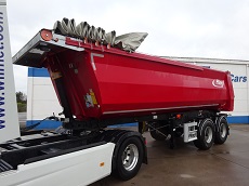 FLIEGL ZHKS 350 STONE MASTER – SEMI-REMORQUE BENNE 25 M3 – 2 ESSIEUX – 35 TONNES – COMME NEUF