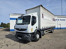 RENAULT PREMIUM 270.19 DXI – 4X2 – EURO 5- CAISSE TAUTLINER ET HAYON 2.500 KGS