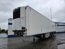 CHEREAU CSD3 – QUIETCITY – SEMI-REMORQUE 3 ESSIEU FRIGORIFIQUE / CONGELATION MULTITEMPERATURE – HAYON – ESSIEU DIRECTIONNEL