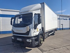IVECO EUROCARGO ML 120E19/P – 4X2 – EURO 6 – CAISSE ET HAYON – 100.000 KMS !!!