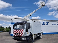IVECO EUROCARGO ML 120EL19 – 4X2 – EURO 6 – NACELLE TELESCOPIQUE ET ARTICULEE COMET 15.50 M