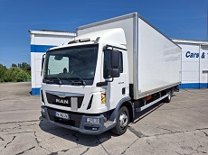 MAN TGL 12-220 BL – 4X2 – EURO 6 – CAISSE ET HAYON