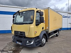 RENAULT D12-210 4X2 – EURO 6 – CAISSE ET HAYON