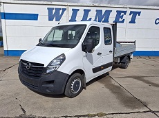 OPEL MOVANO F3500 L3 2.3 CDTI 150 – EURO 6d – DOUBLE CABINE PLATEAU A RIDELLES