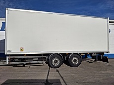 REMORQUE GROSSE EQUIPEMENT 2 ESSIEUX FOURGON