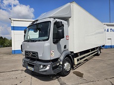 RENAULT D16-240 – 4X2 – EURO 6 – CAISSE ET HAYON 2 TONNES