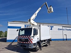 MAN TGL 12-180 BB – 4X2 – EURO 5 – NACELLE TELESCOPIQUE ET ARTICULEE 15 M